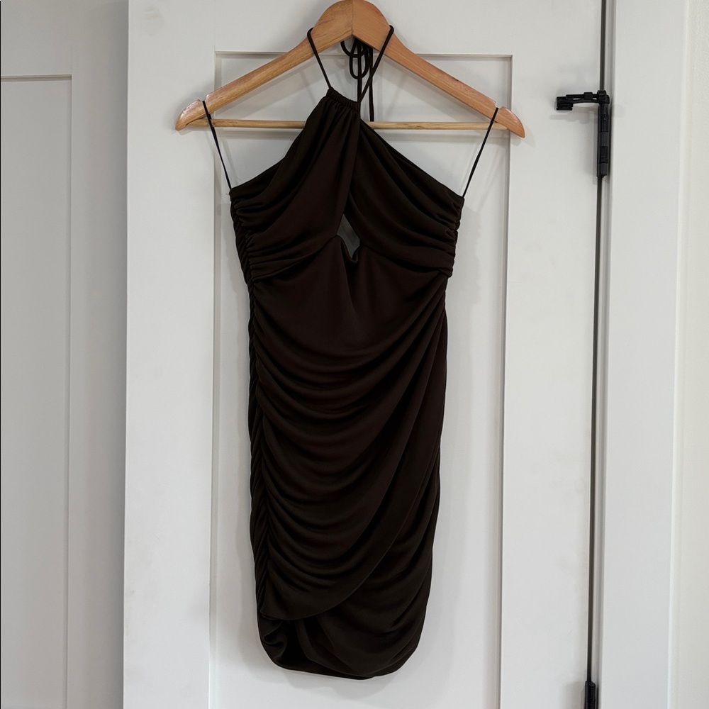 Ruched Zara Dress Size Small